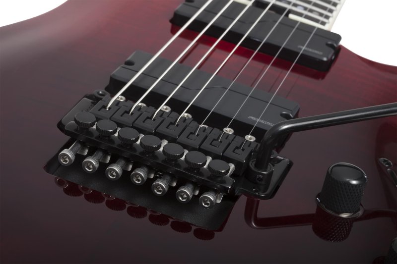 C-7 FR SLS Elite 7-String Electric Guitar, Blood Burst - Image 11