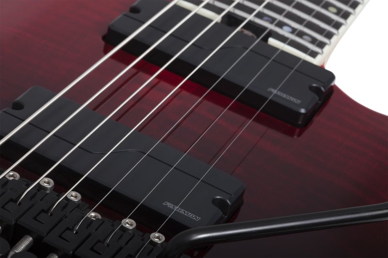 C-7 FR SLS Elite 7-String Electric Guitar, Blood Burst - Image 15