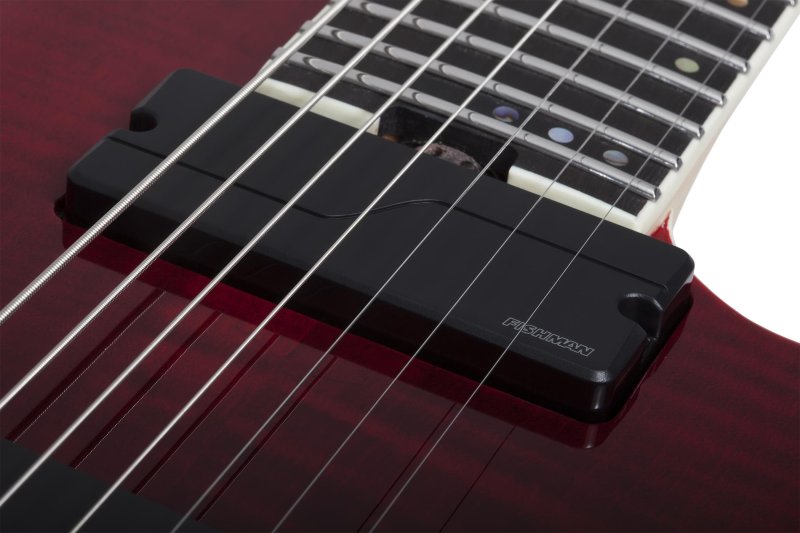 C-7 FR SLS Elite 7-String Electric Guitar, Blood Burst - Image 9