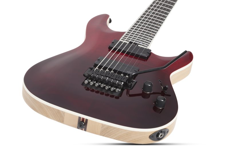 C-7 FR SLS Elite 7-String Electric Guitar, Blood Burst - Image 10